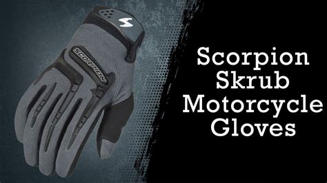 Glove Safety Standards and Certifications Scorpion Skrub Motorcycle Gloves